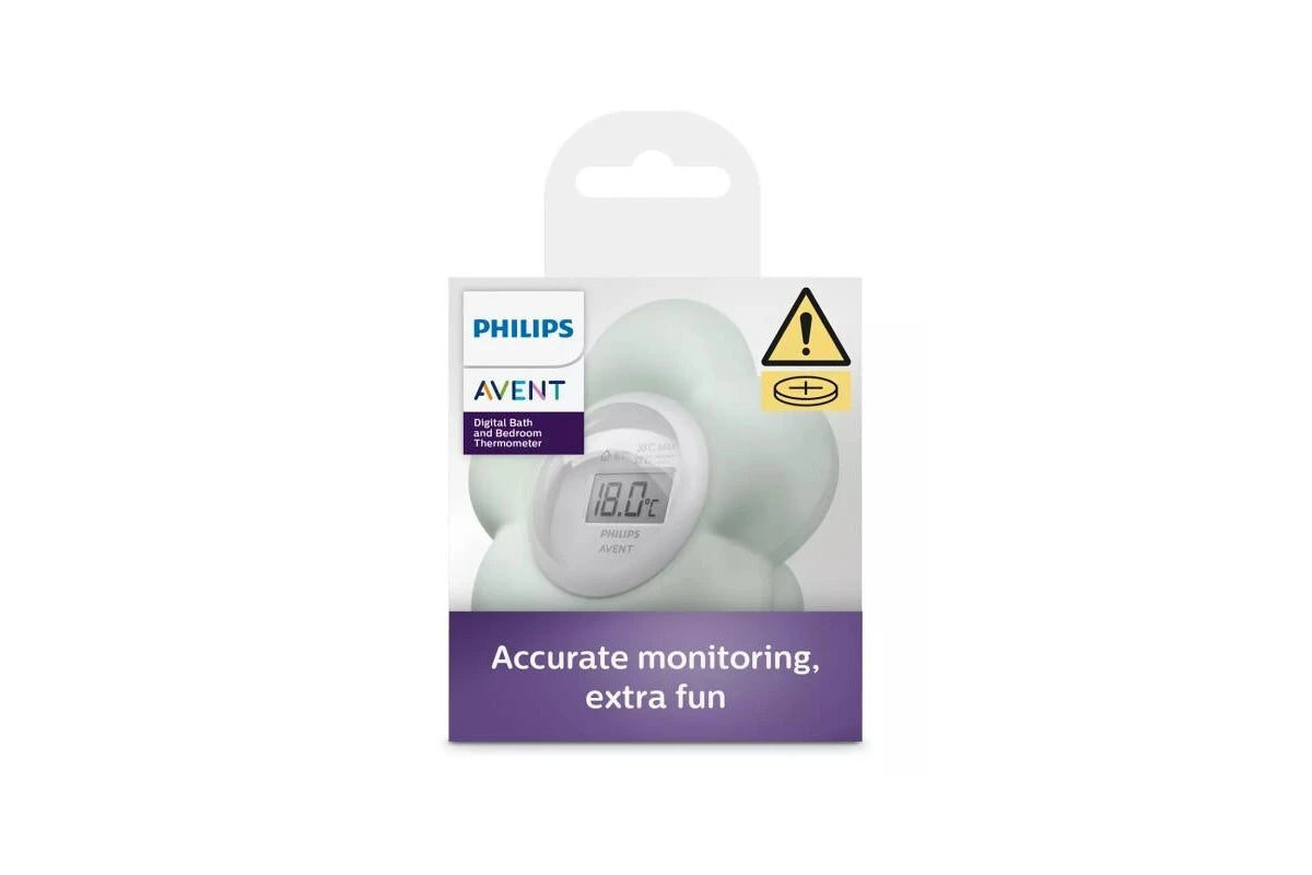 Avent Bath & Bedroom Thermometer - Aqua