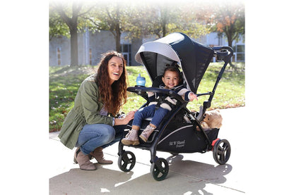 Baby Trend Sit N Stand Shopper Stroller/Pram w/Canopy Kids/Baby/Toddler Moondust