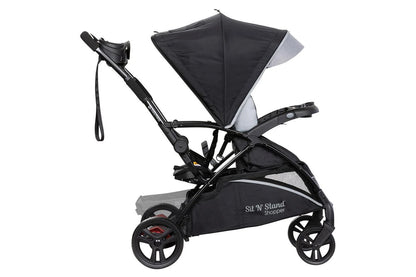 Baby Trend Sit N Stand Shopper Stroller/Pram w/Canopy Kids/Baby/Toddler Moondust
