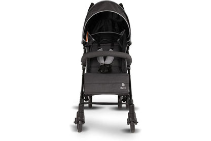 Betti Deluxe Baby Infant Granny Lightweight Folding Travel Stroller Pram Black