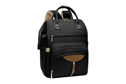 Bopeep Nappy Changing Bag Mummy Backpack Baby Diaper Bag Travel Waterproof Black
