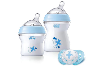 Chicco Natural Feeling Gift Set - Blue