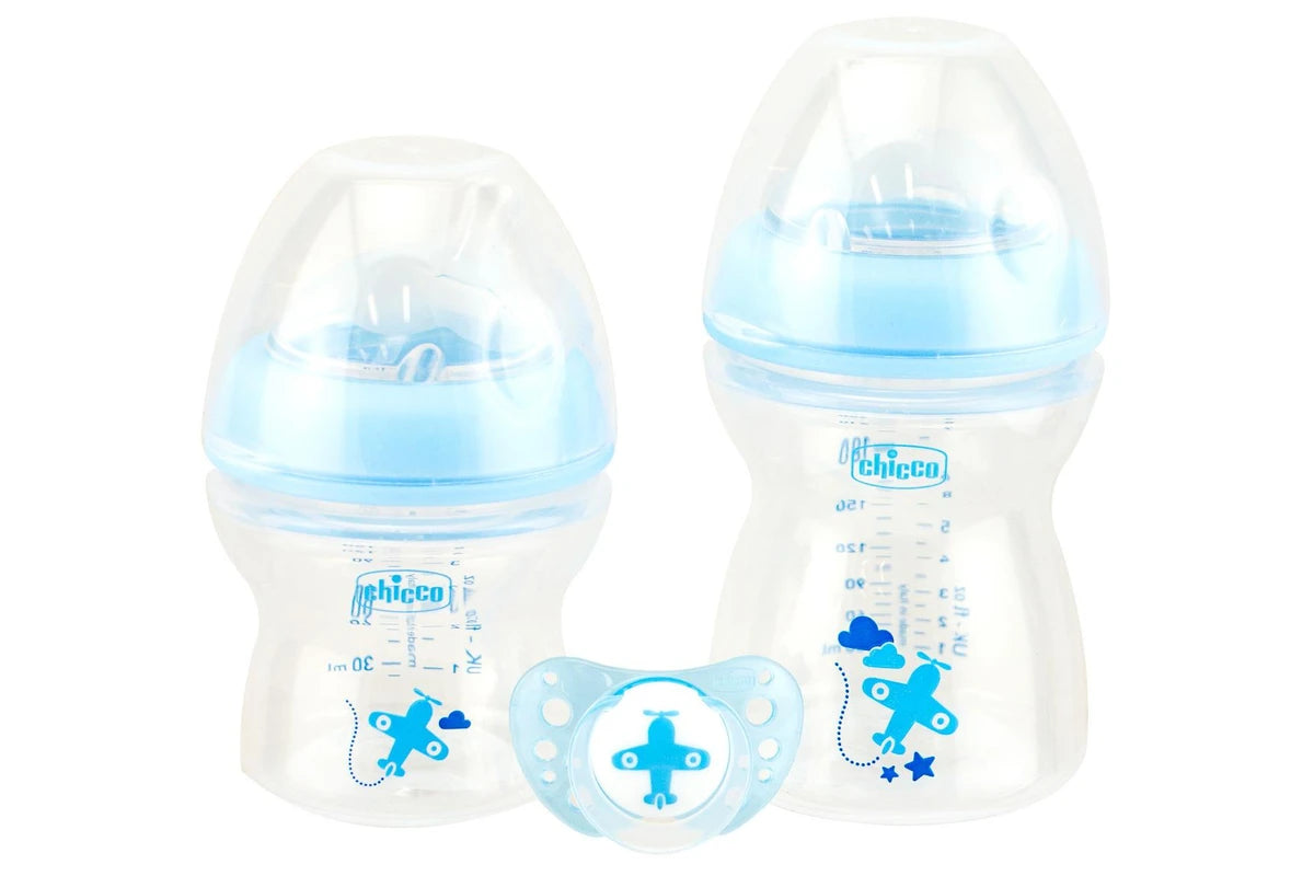 Chicco Natural Feeling Gift Set - Blue