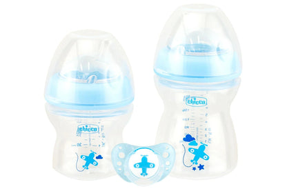 Chicco Natural Feeling Gift Set - Blue