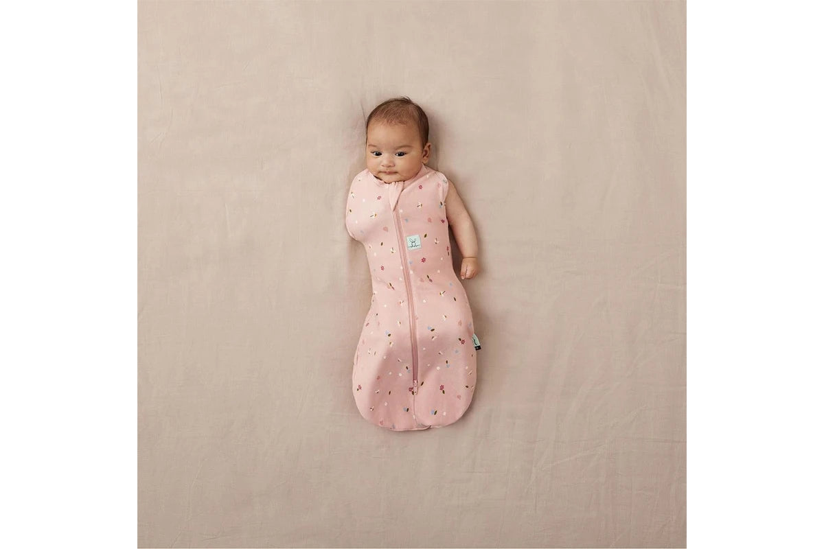 Ergopouch baby Infant Soft Cocoon Swaddle Bag Tog 1.0 MULTIPLE SIZES - Daisies Print