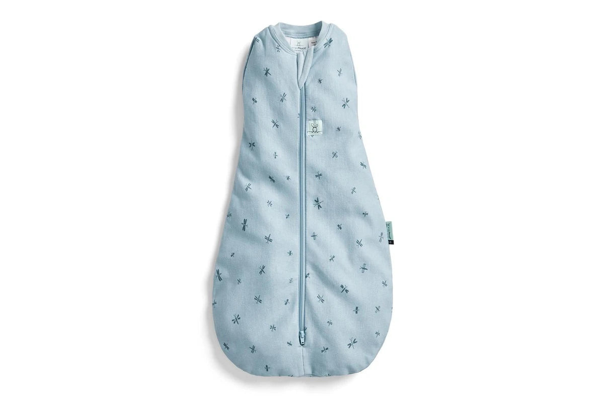 Ergopouch baby Infant Soft Cocoon Swaddle Bag Tog 1.0 MULTIPLE SIZES - Dragonflies