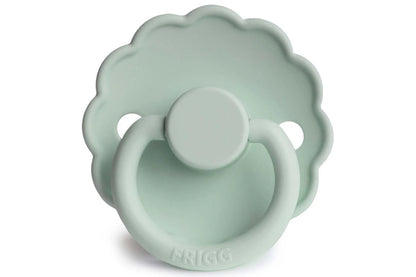 Frigg Daisy Silicone Pacifier 2 Pack - Sea Foam (6-18 months)