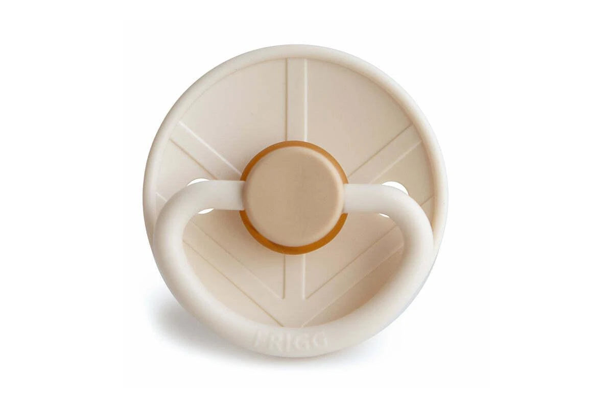 Frigg Little Viking Natural Rubber Latex Pacifier 2 Pack - Holger/Sigrid (6-18 months)