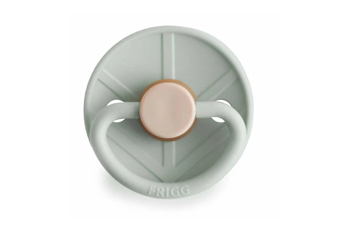 Frigg Little Viking Natural Rubber Latex Pacifier 2 Pack - Holger/Sigrid (6-18 months)