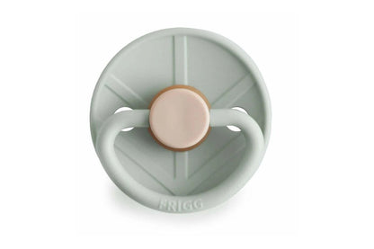 Frigg Little Viking Natural Rubber Latex Pacifier 2 Pack - Holger/Sigrid (6-18 months)