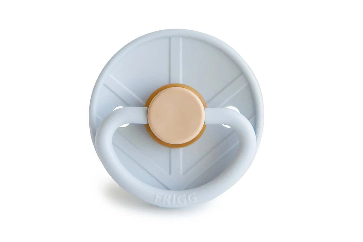 Frigg Little Viking Natural Rubber Latex Pacifier 2 Pack - Knud/Sigrid (6-18 months)