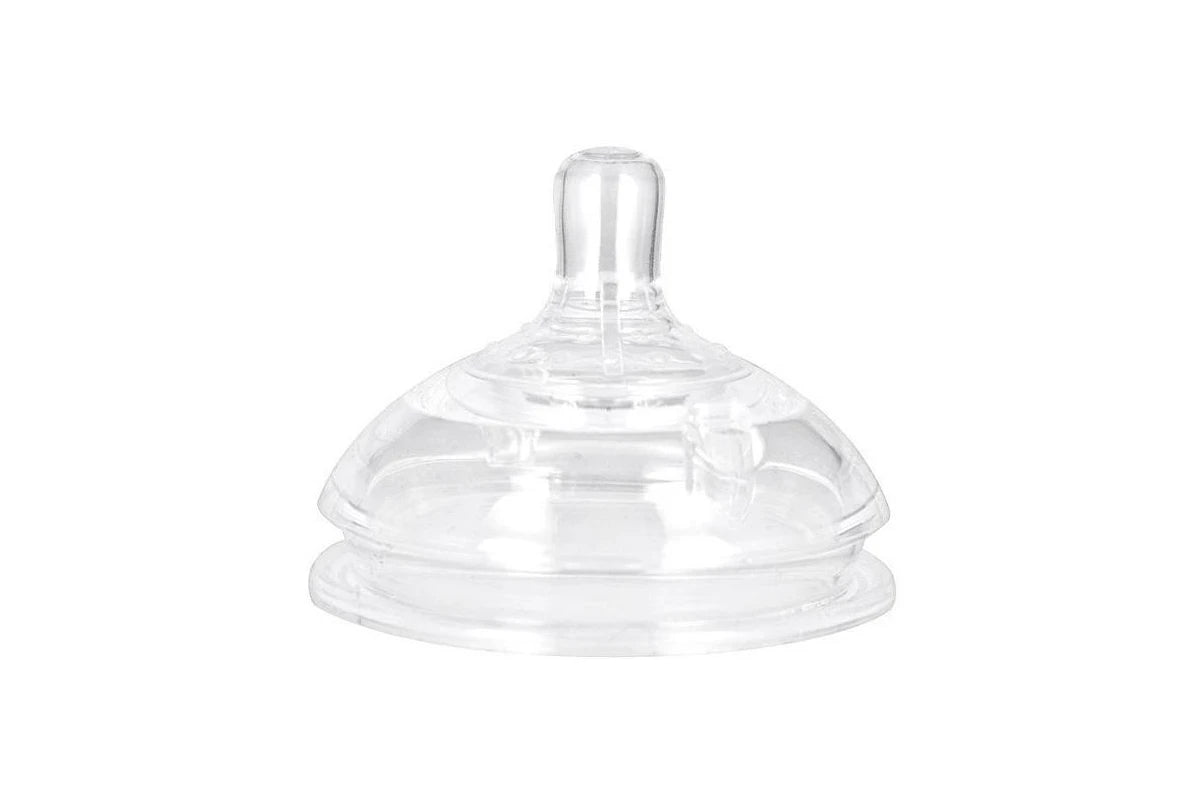 Haakaa Generation 3 Silicone Bottle Anti-Colic Nipple - Medium (2 Pack)