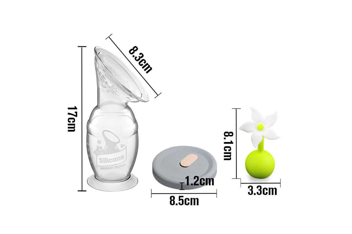 Haakaa New Mum Starter Pack - White Stopper (Generation 2 150ml Pump)