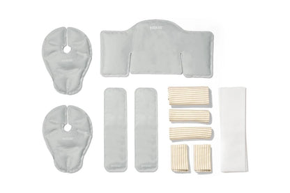 Haakaa Hot & Cold Reusable Compression Pad Set - Suva Grey
