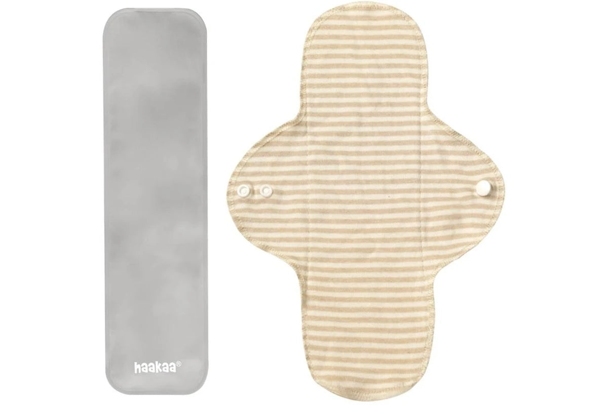 Haakaa Hot & Cold Reusable Compression Pad Set - Suva Grey