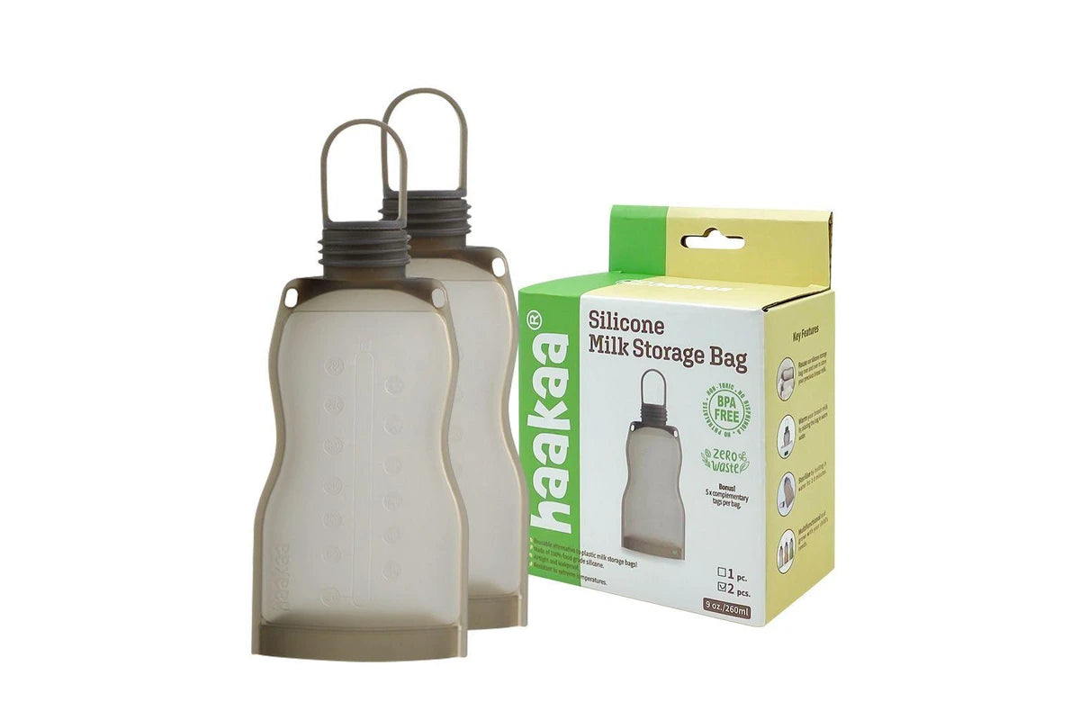Haakaa Milk Storage Bags Silicone 2Pk