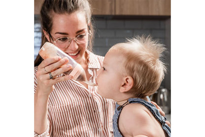 Haakaa Silicone Baby Food Dispensing Spoon - Grey & Nude