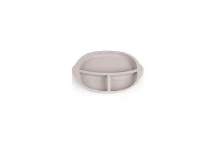 Haakaa Silicone Divided Plate - Blush, Rust, Suva Grey