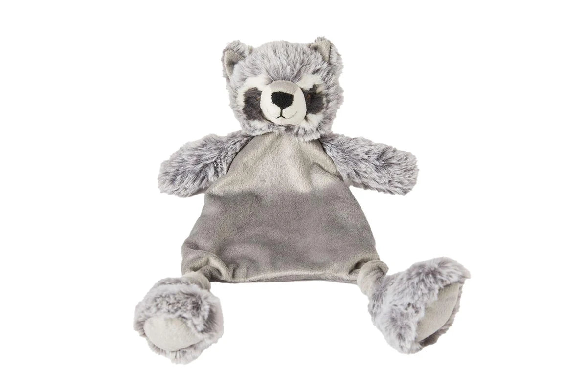 Jiggle & Giggle 34cm Rupert Racoon Comforter w Soft Plush Baby Toddler 0m+ Grey