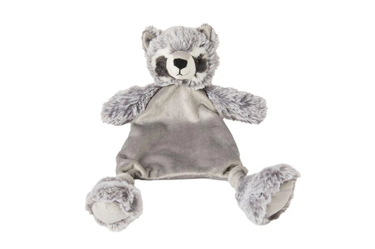 Jiggle & Giggle 34cm Rupert Racoon Comforter w Soft Plush Baby Toddler 0m+ Grey