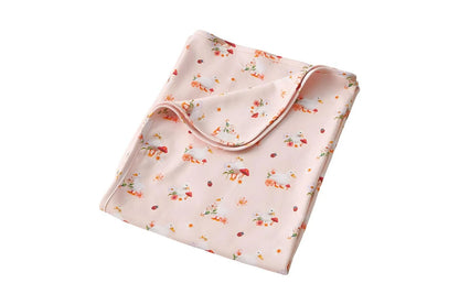 Jiggle & Giggle Toddler Waddling Around Jersey Wrap 100% Cotton Pink