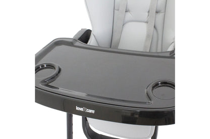 Love N Care Deluxe Montana High Chair 2.0 - Grey