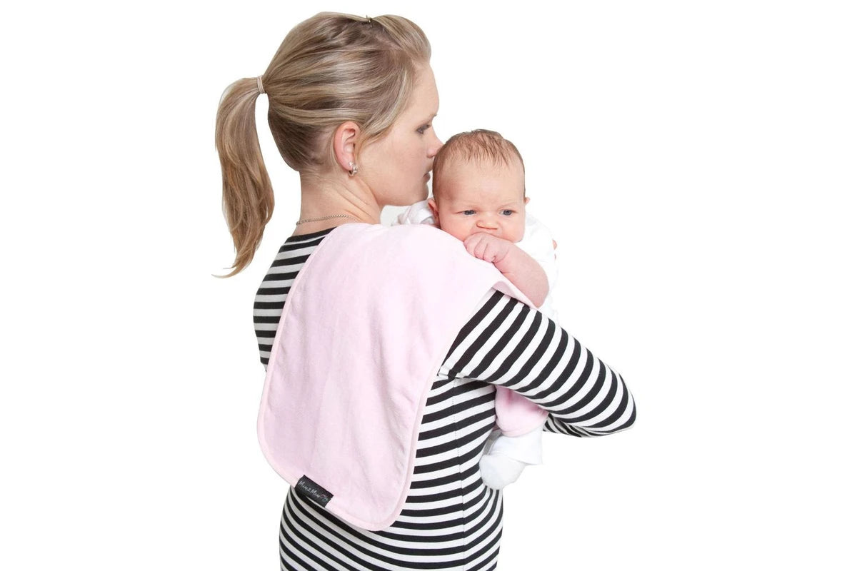 Mum 2 Mum Burp Cloth - Baby Pink