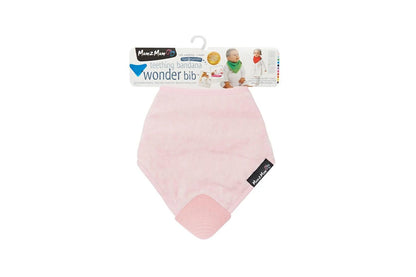 Mum 2 Mum Teething Bandana Wonder Bib - Baby Pink