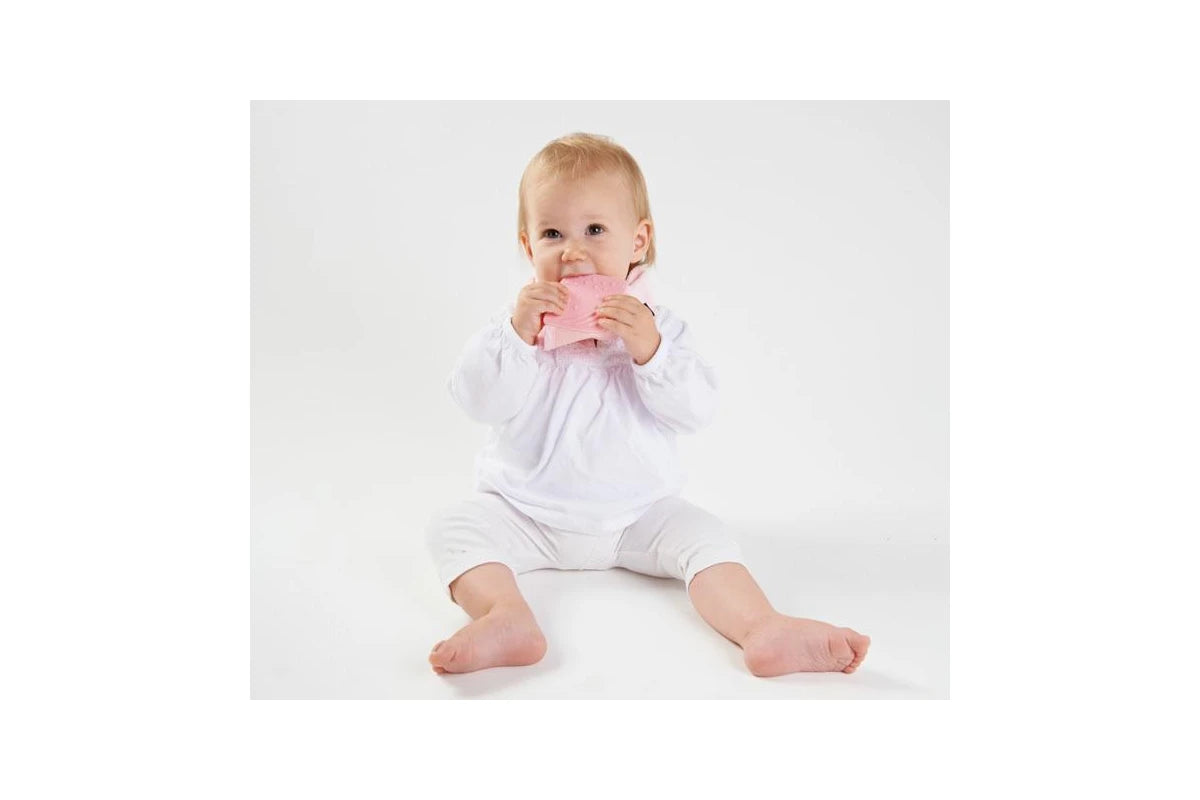 Mum 2 Mum Teething Bandana Wonder Bib - Baby Pink