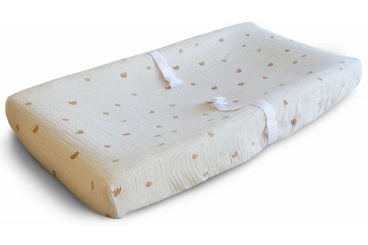 Mushie Changing Pad Cover - Rainbow