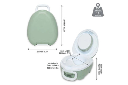 My Carry Potty Green Pastel