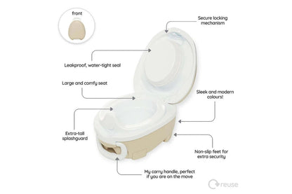 My Carry Potty Natural Beige