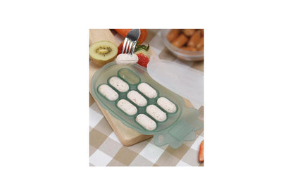 Haakaa Pineapple Silicone Nibble Tray - Blush, Peagreen, Banana (with Label Slot)