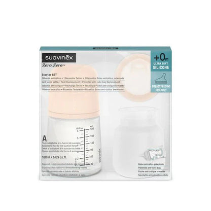 SUAVINEX - Zero Zero Baby Bottle Set - 2 SIZES
