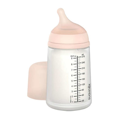 Suavinex Zero Zero Anti-Colic Bottle 270ml - Medium Flow 3+ Months