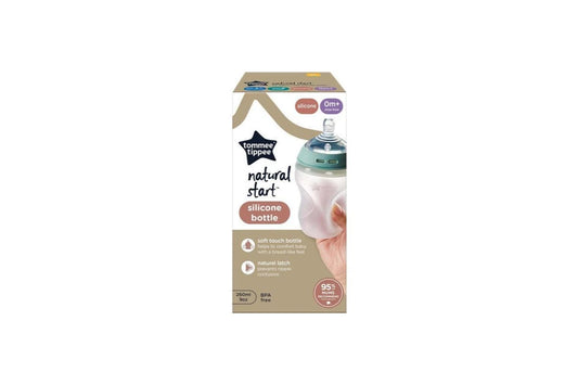Tommee Tippee Natural Start Silicone Bottle 260mL