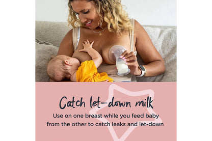 Tommee Tippee Silicone Manual Breast Pump Milk Saver w Sterilising Lid 100mL