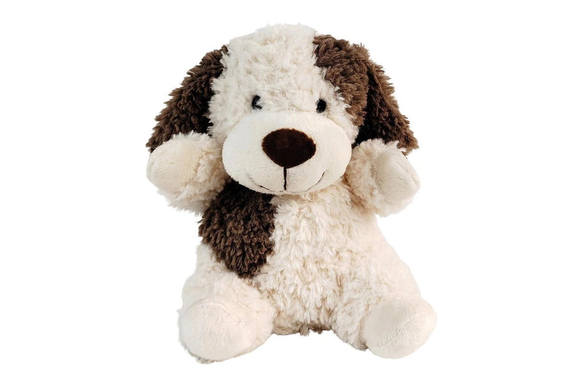 Urban Curly Dog 18cm Soft Toy Kids Children Animal Fun Play Plush White & Brown