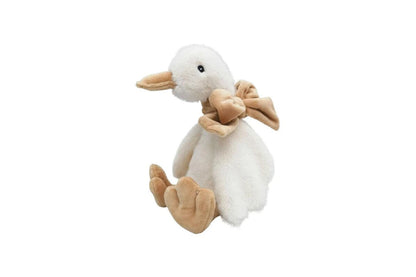 Urban Duck Stuffed Animal Plush Baby Soft Toy 30cm Beige/White