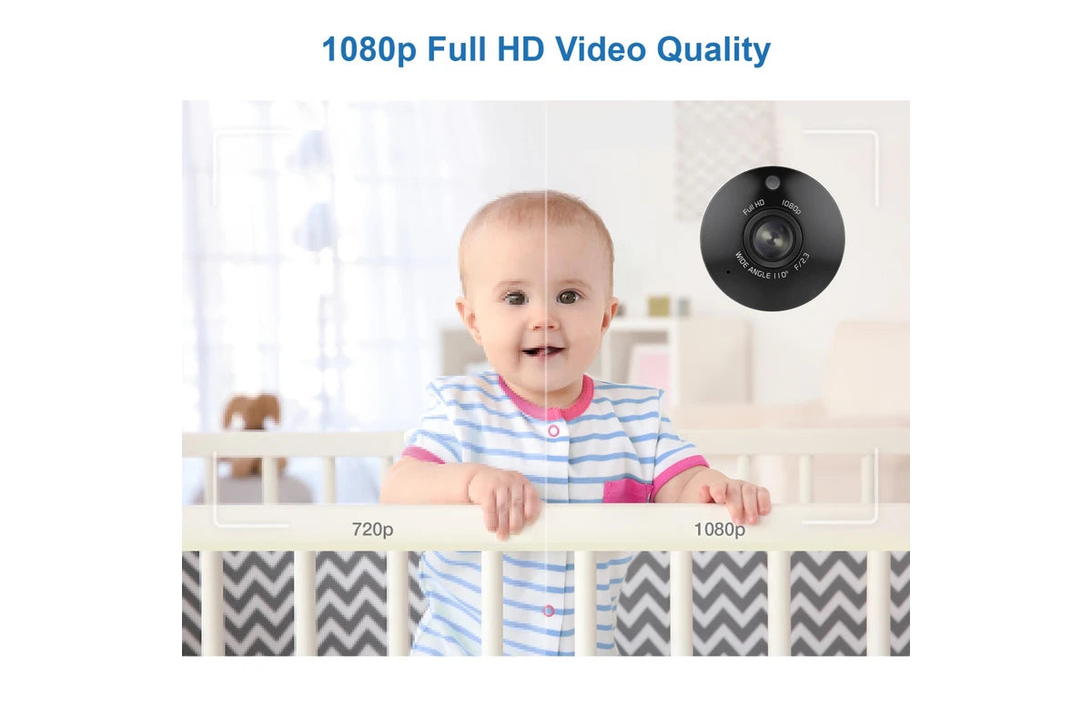 VTech RM5754HDV2 5 Inch 2-Camera Smart HD Video Baby Monitor with Remote Access