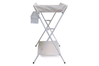 Valco Baby Change Table Folding Compact With Removable Mat Safety Harness Ivory